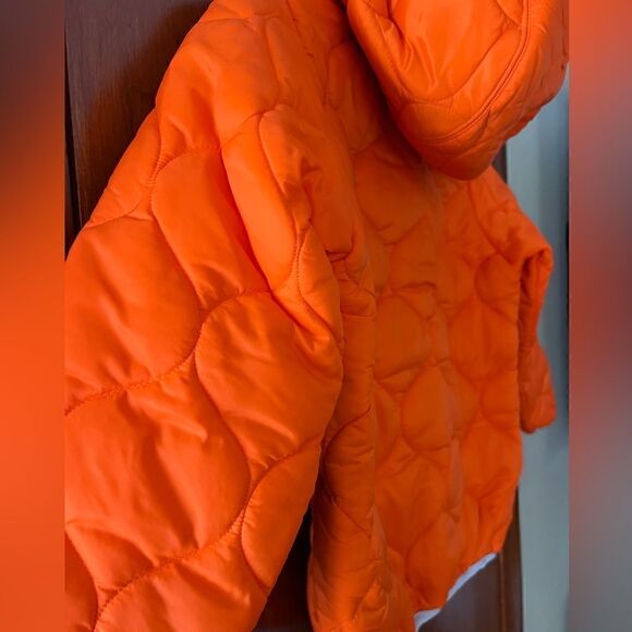 EUC Fire Fighters Operation Warm More than a Coat quilted Size 10/12 made in USA - Picture 3 of 9